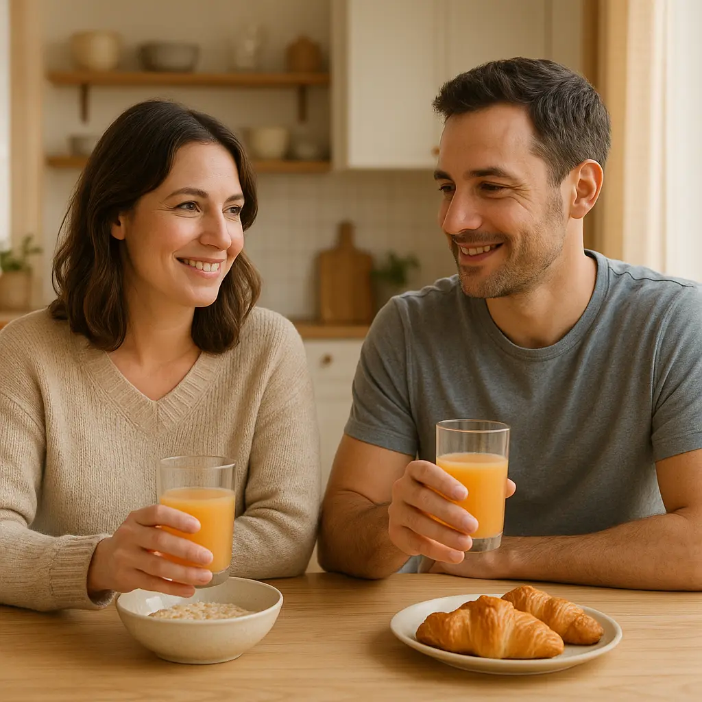 Frühstück im Sonnenlicht Frühstück im Sonnenlicht